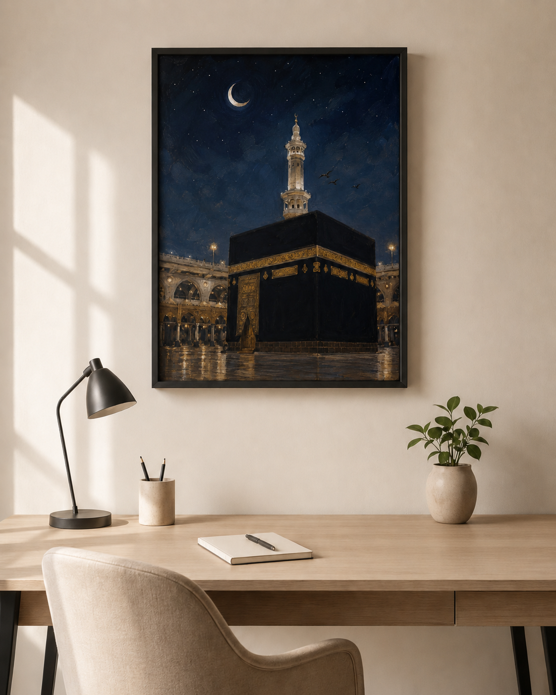 "Mecca in Moonlight"